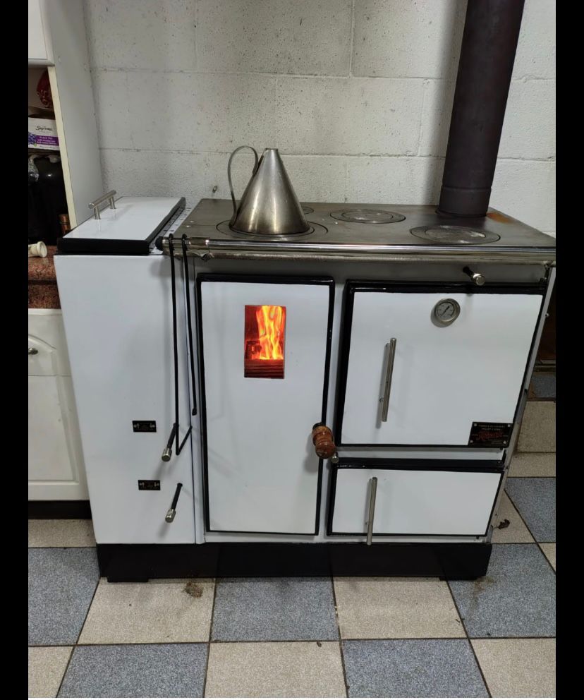 Cocina a pellet Sin electricidad - Modelo Ecomix mixta pellet o leña - Imagen 13