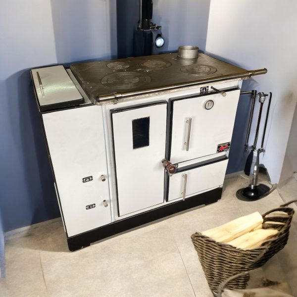 Cocina a pellet Modelo Ecomix mixta pellet o leña - Imagen 3